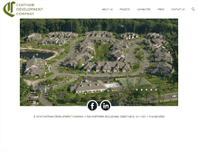 Tablet Screenshot of chathamdevco.com